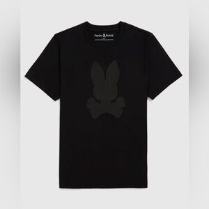 Psycho Bunny Classic Black Tee Size 6